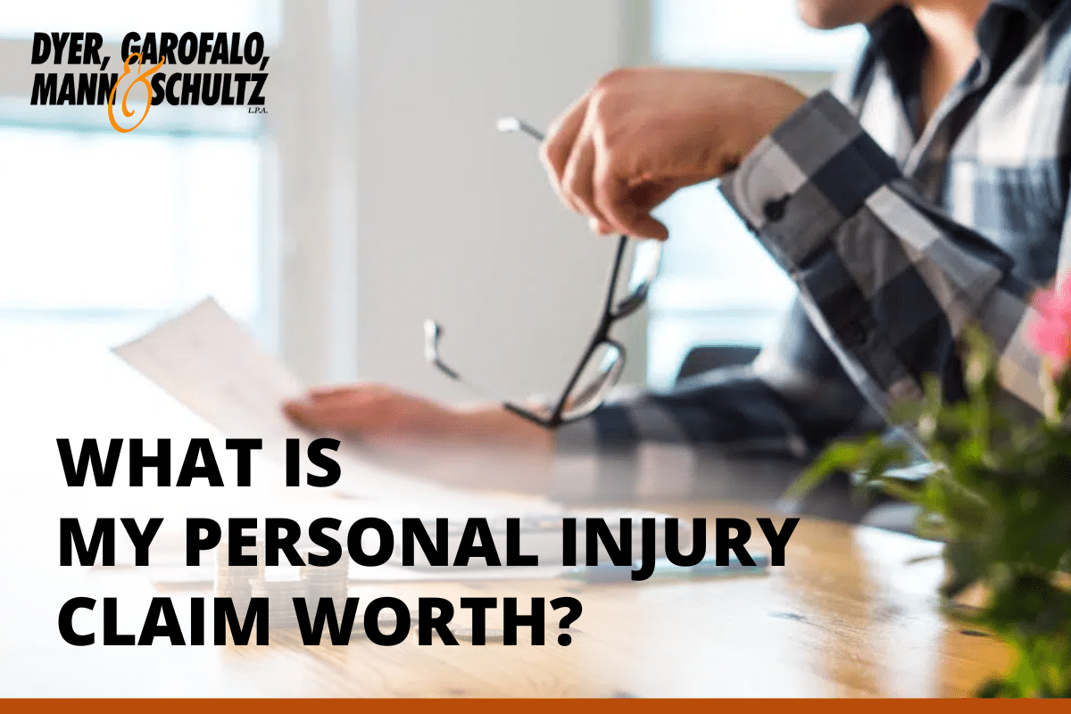 how much my personal injury claim worth