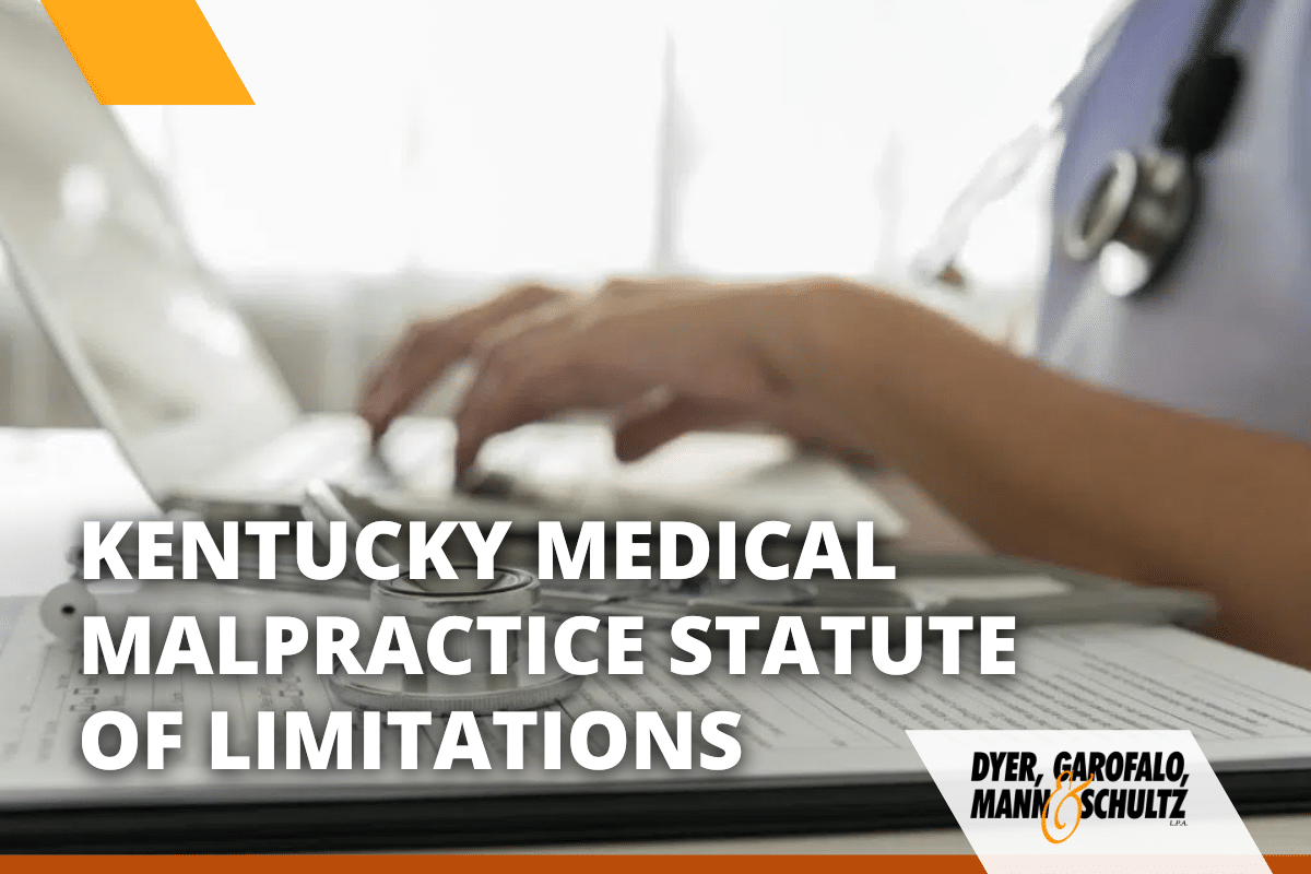 Kentucky medical malpractice statue of limitations