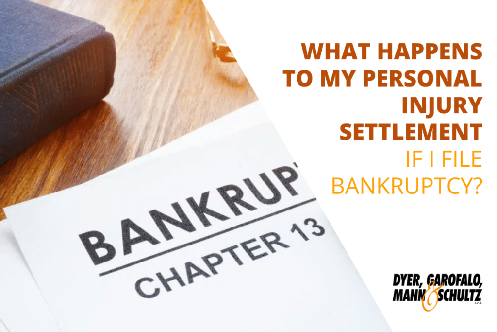 What Happens to My Personal Injury Settlement If I File Bankruptcy?