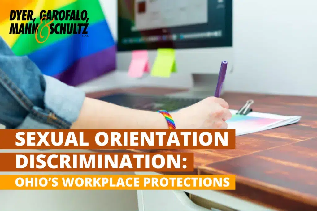 Sexual Orientation Discrimination Dgms Law