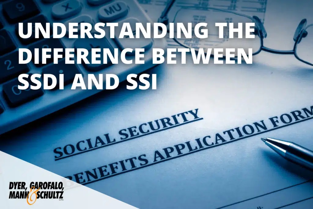 What's The Difference Between SSI And SSDI