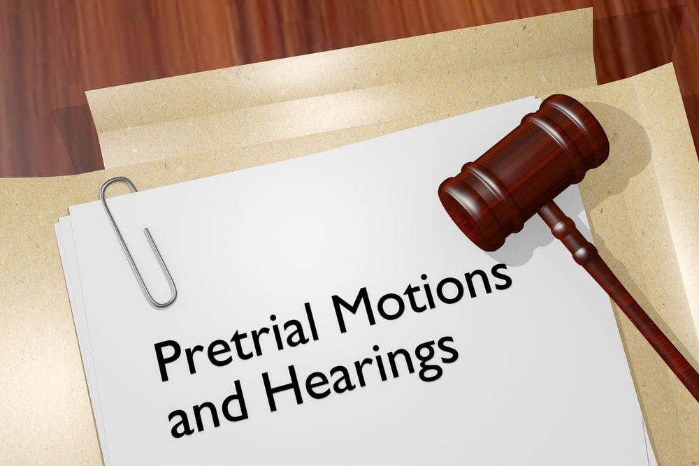 what is a pretrial hearing