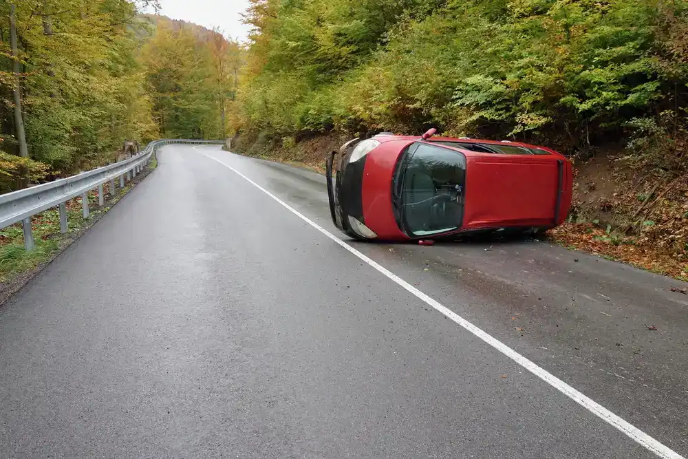single car accident